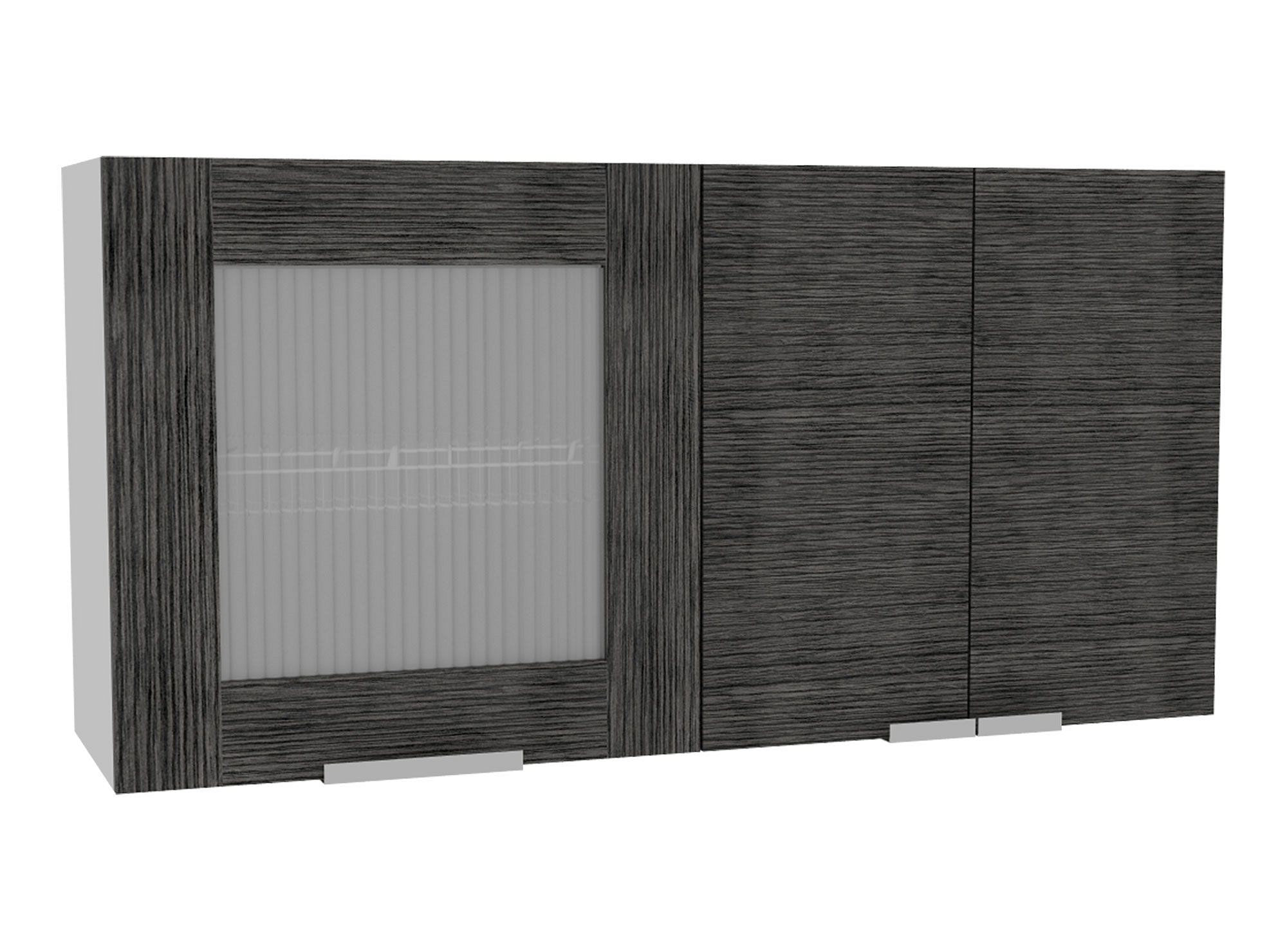 Mueble mural Fendi blanco/roble gris TuHome