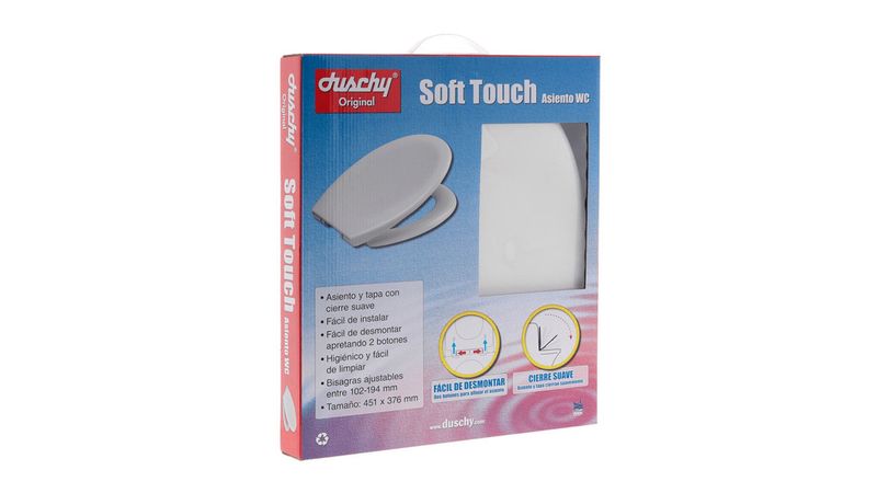 Asiento WC sanitario Soft Touch