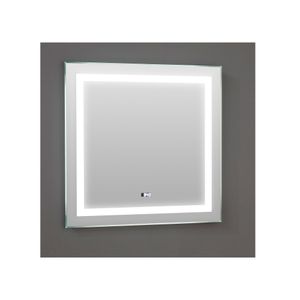 Espejo LED 80x80 cm Square frame Vessanti