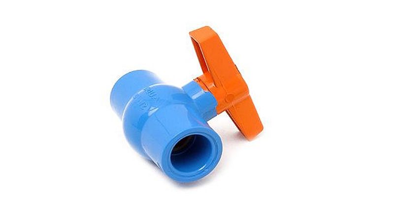 Válvula Bola (Llave de paso) PVC SO-SO 20mm (1/2) - Ferretería Teja