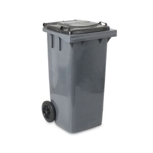 Cesto de basura Cotidiana Cuadrado gris 120 litros