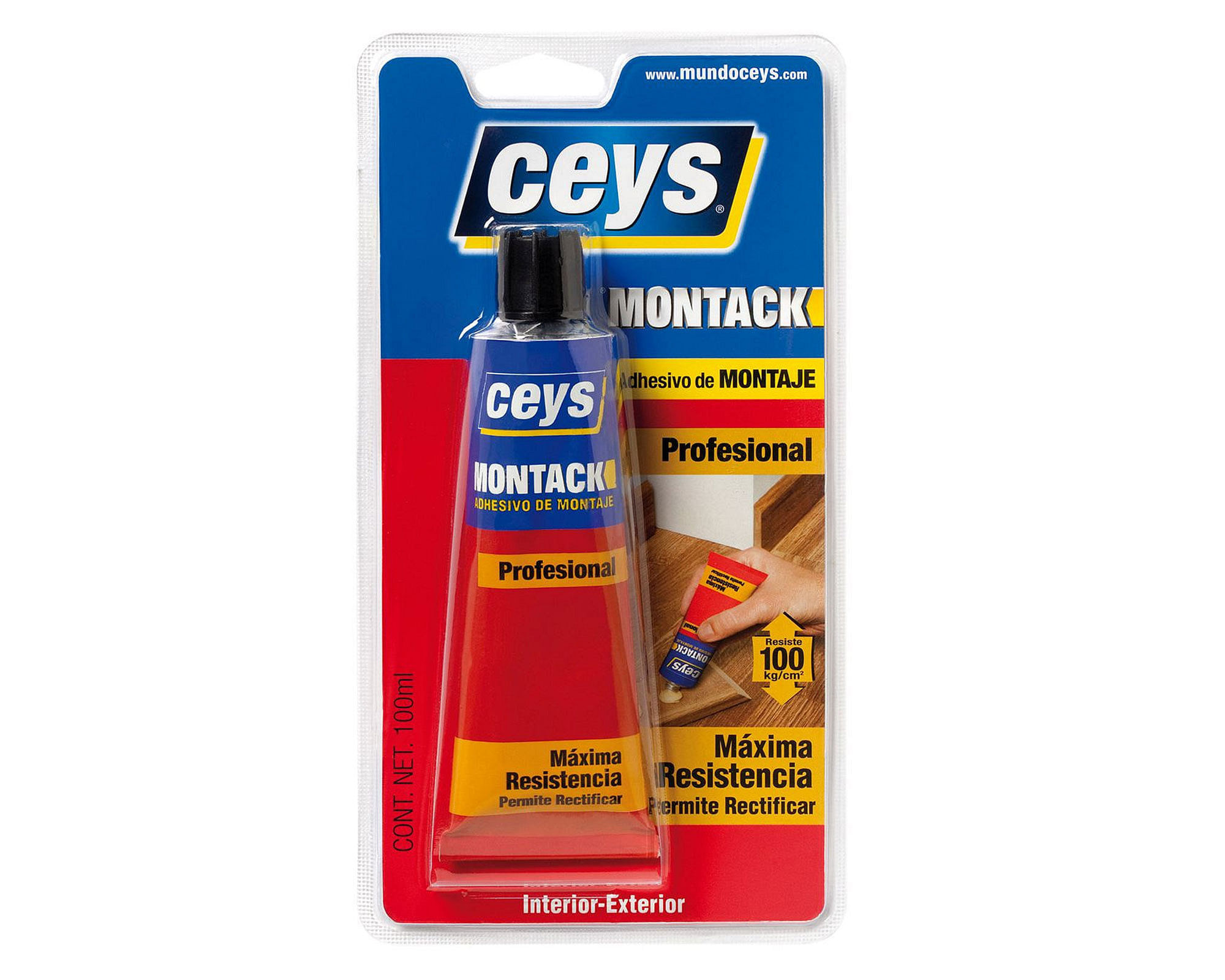 Adhesivo de montaje 100 ml Montack profesional Ceys