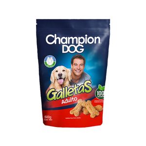 Galleta perro adulto 500 gr horneadas Champion Dog