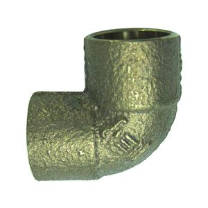 Codo de bronce 1/2 so so Italbrass