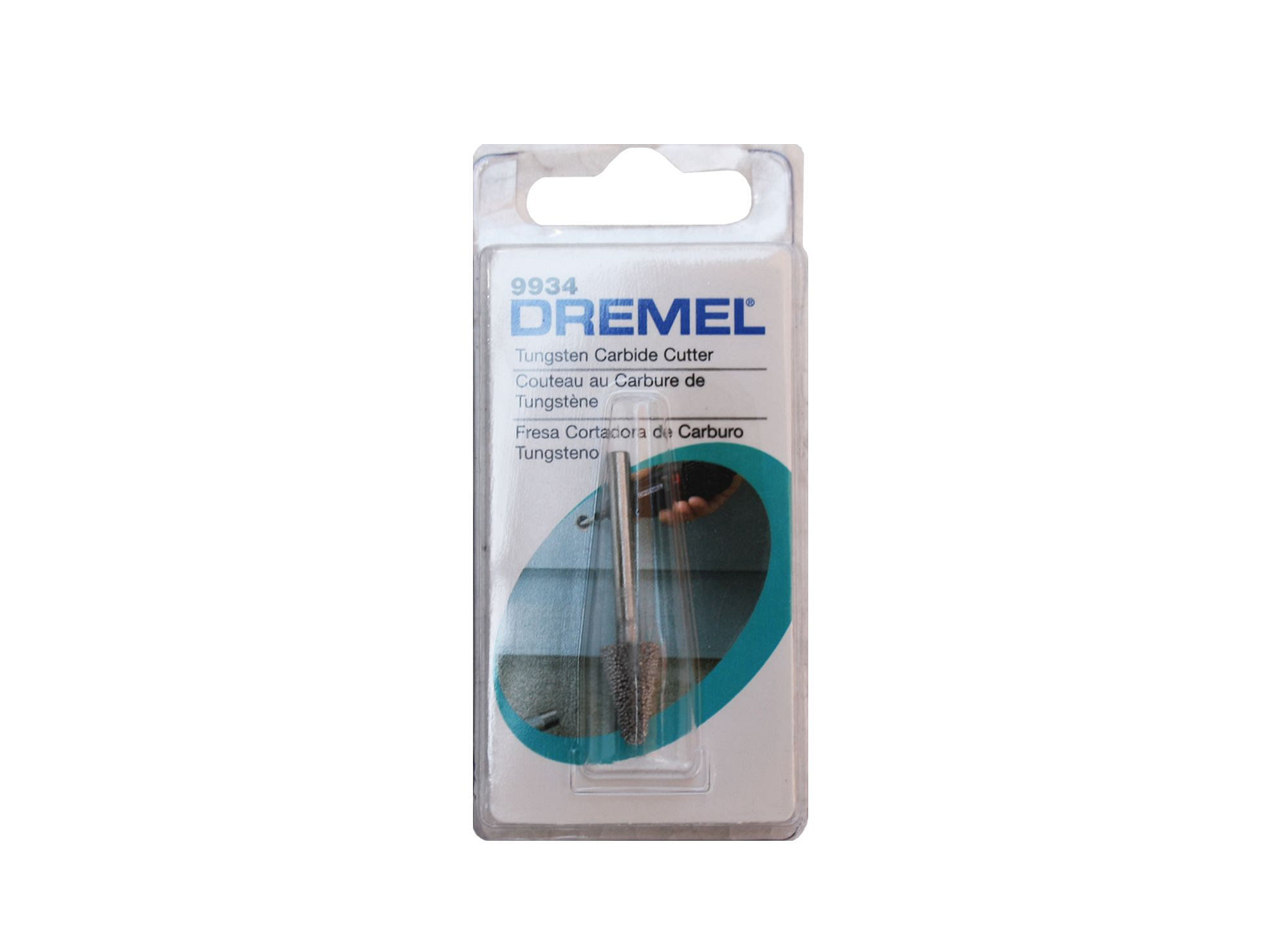 Fresa dentada de carburo de tungsteno de la marca Dremel