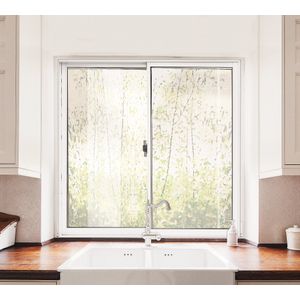 Ventana Aluminio 100x100 cm Corredera Blanca