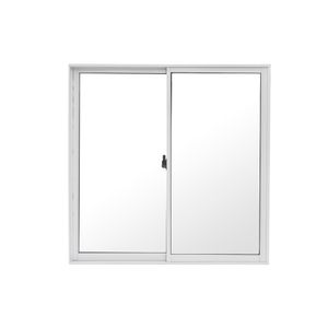 Ventana Aluminio 100x100 cm Corredera Blanca