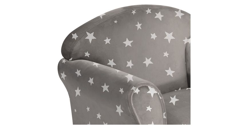 Sillón Infantil Estrellas gris M+Design