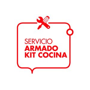 Armado de kit de cocina con anclaje (Nacional)