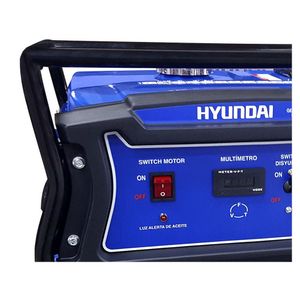 Generador a gasolina manual 1100W 6 lt 82HYG1500 Hyundai