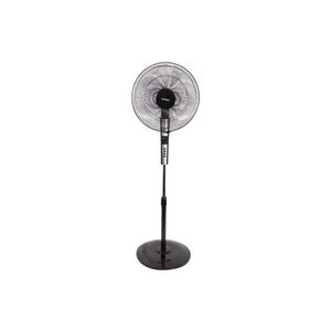 Ventilador pedestal 16'' Wind Breeze 2 en 1 negro Somela