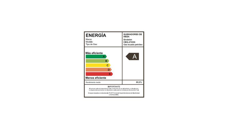 Encimera Gas CEG-4670 Inox Sindelen – Weitzler