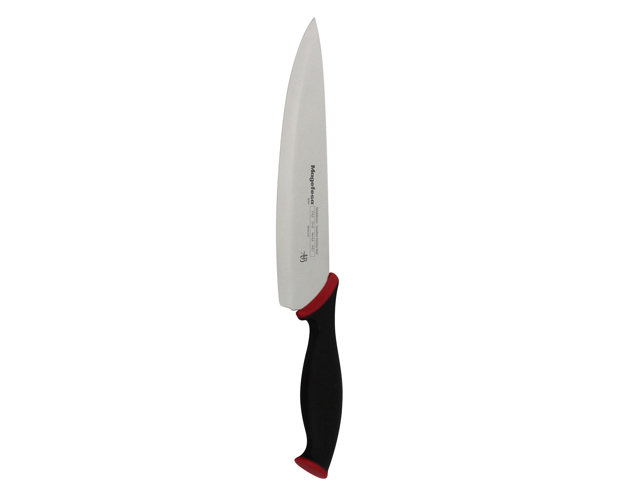 Cuchillo chef 20 cm Álvaro Barrientos Magefesa.