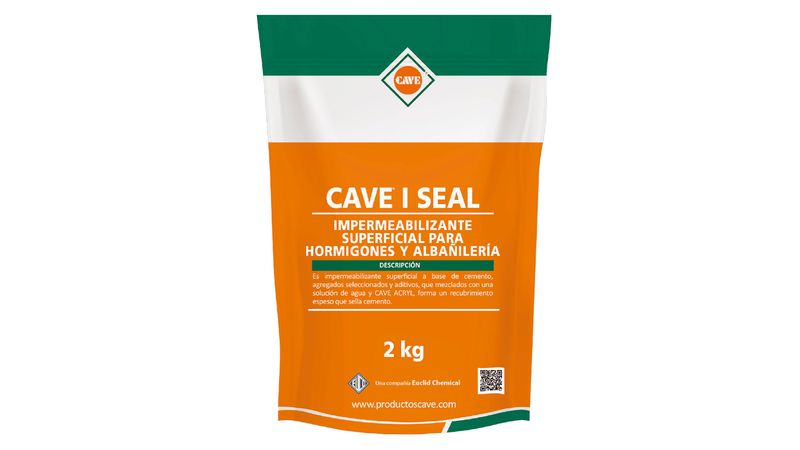 Mortero Impermeabilizante Polimérico Flexible Cave Plastiseal Gris Kit 18kg  - Cave - Prodalam