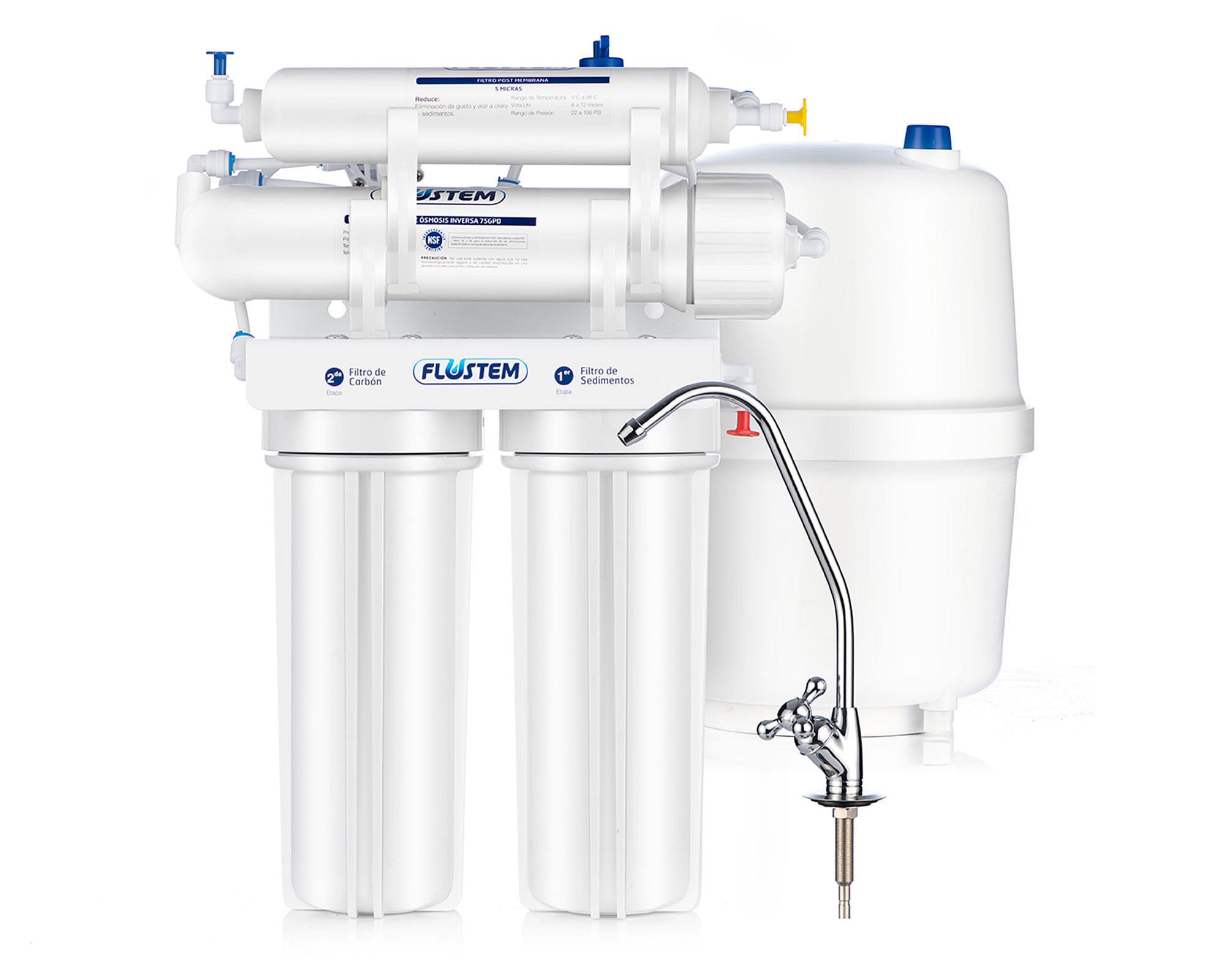Sistema Purificador de Agua ANWO Osmosis Inversa