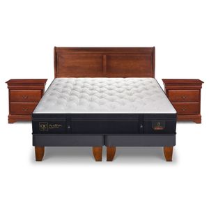 Cama europea king Súper premium + set Miró Cic