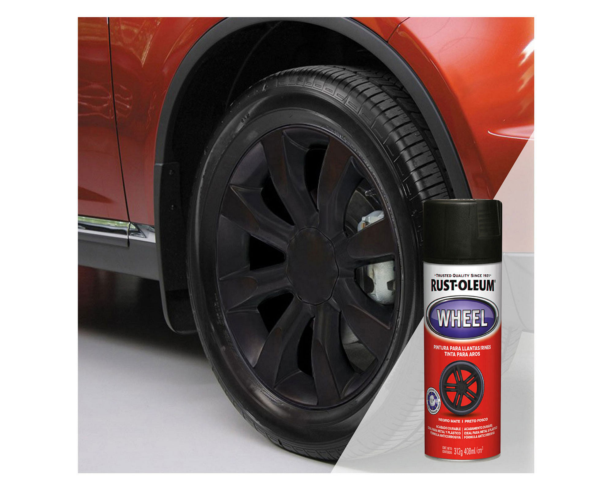 Spray de pintura negra mate para neumáticos de coche, capa de protección de  pintura automática, bomba de pintura en aerosol para llanta de coche, 60ml  – Los mejores productos en la tienda