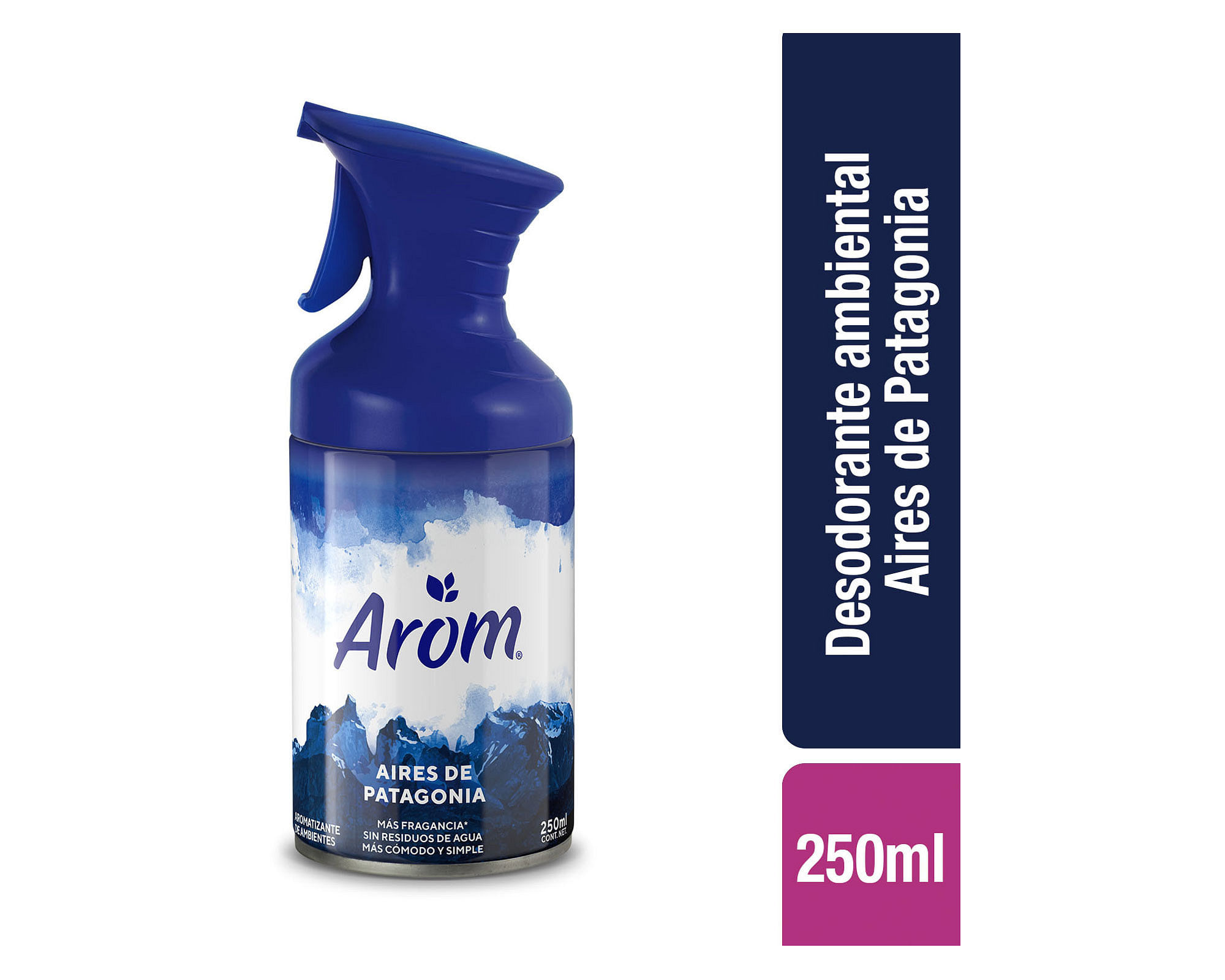 Desodorante ambiental 250 ml aires de patagonia gatillo Arom
