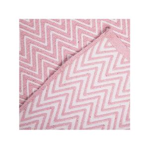 Alfombra Bajadas de Cama 90x60 cm Dh Cotton Design rosado Dib