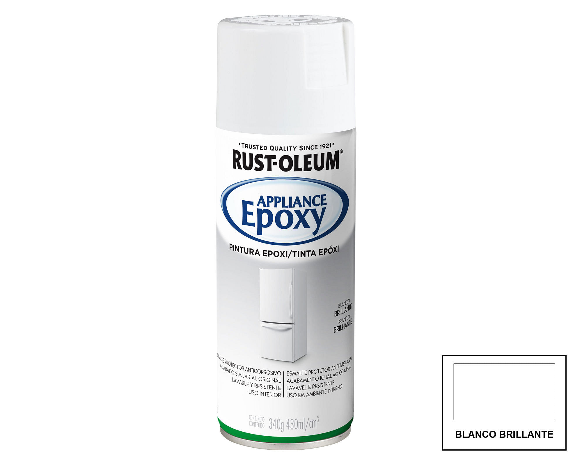Pintura spray 430 ml Appliance epoxy blanco brillante Rust-Oleum