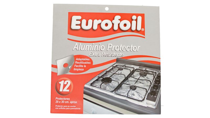 Protector cocina 12 unidades Eurofoil.