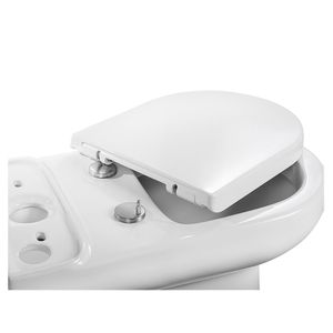 Asiento WC cierre suave Acros antibacterial blanco