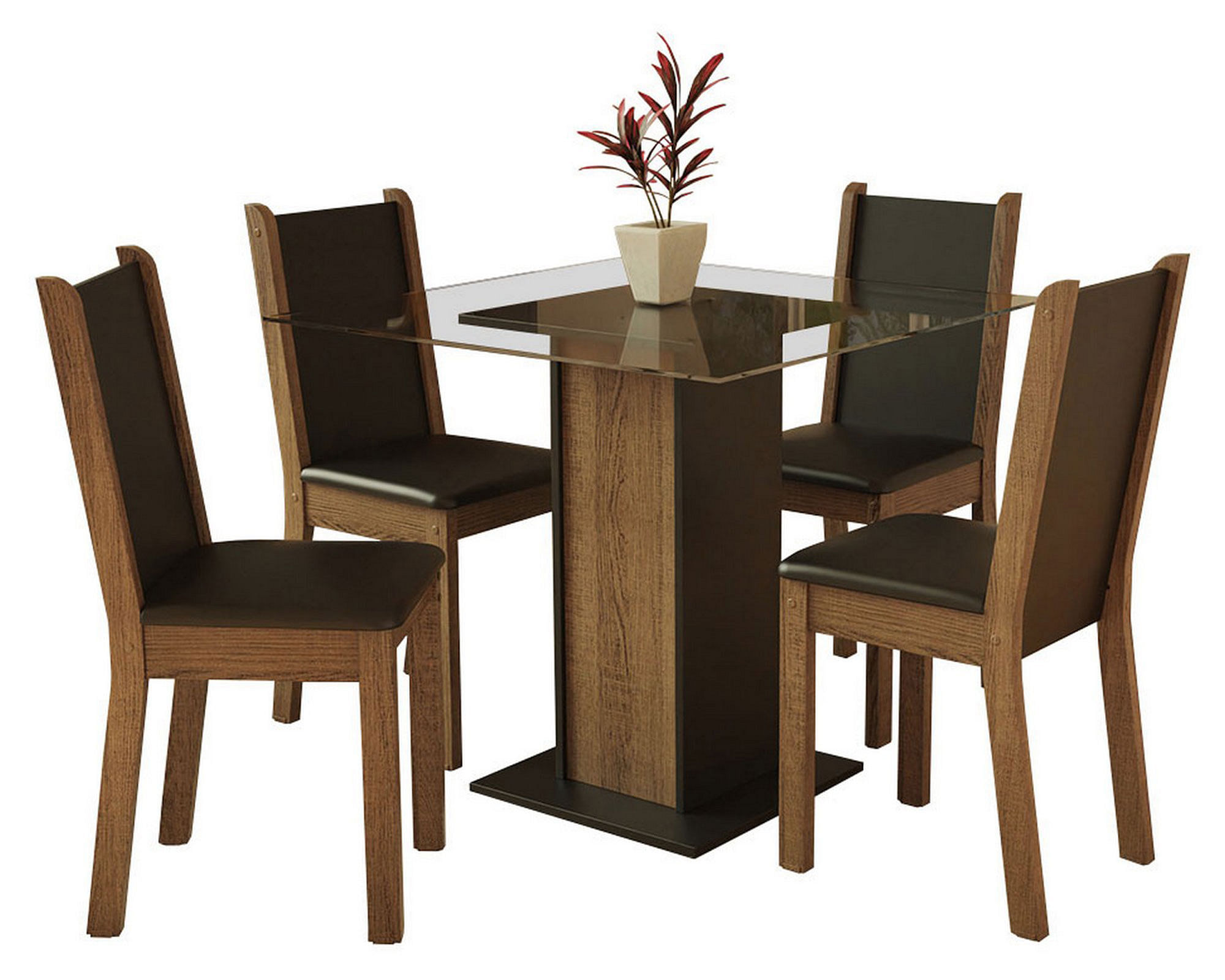 Comedor 4 sillas John café