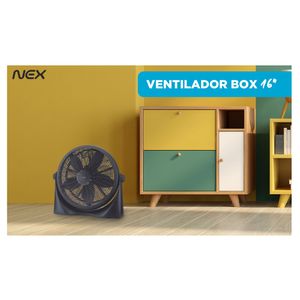 Ventilador box 16'' VBX1600B negro Nex