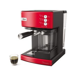 Cafetera espresso Prima latte 6603R rojo Oster