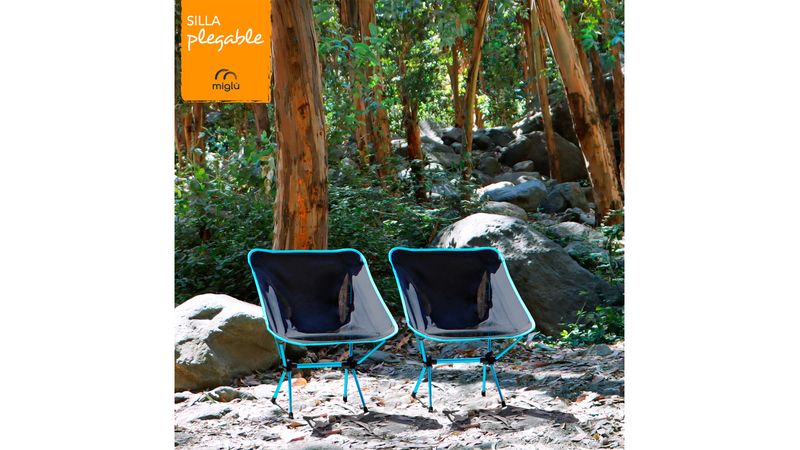 Silla Basica Camping Azul - Easy
