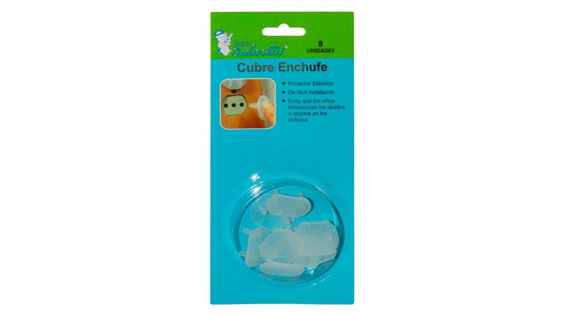 Cubre/Protector Enchufes 8 unidades