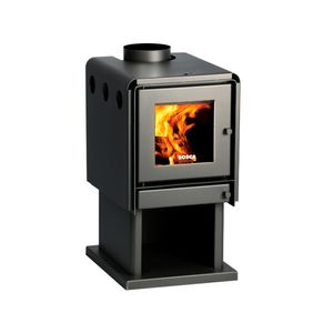 Calefactor a leña 7.5 kW Limit 350 negro