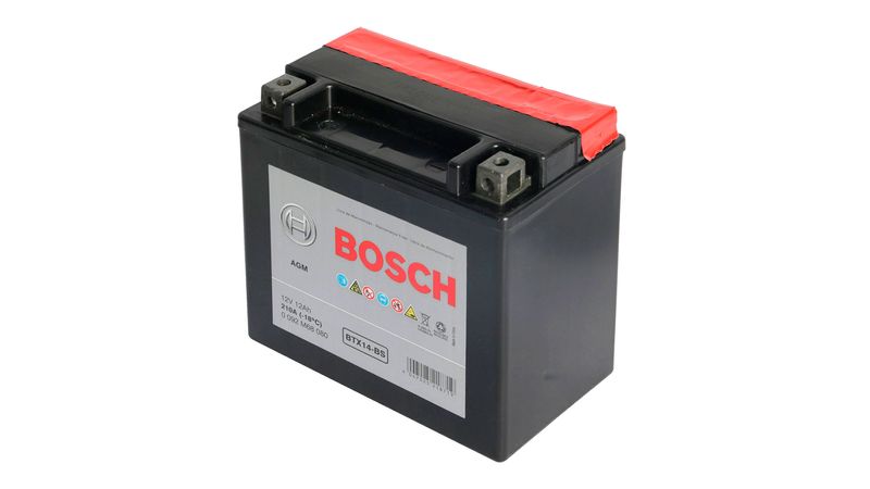 Bateria Moto Bosch Btx14-bs Ytx14-bs 12v 12ah