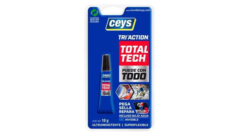 Total Tech de Ceys: un adhesivo sellador para todo tipo de