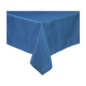 Mantel netto poliéster 180x180 cm Azul