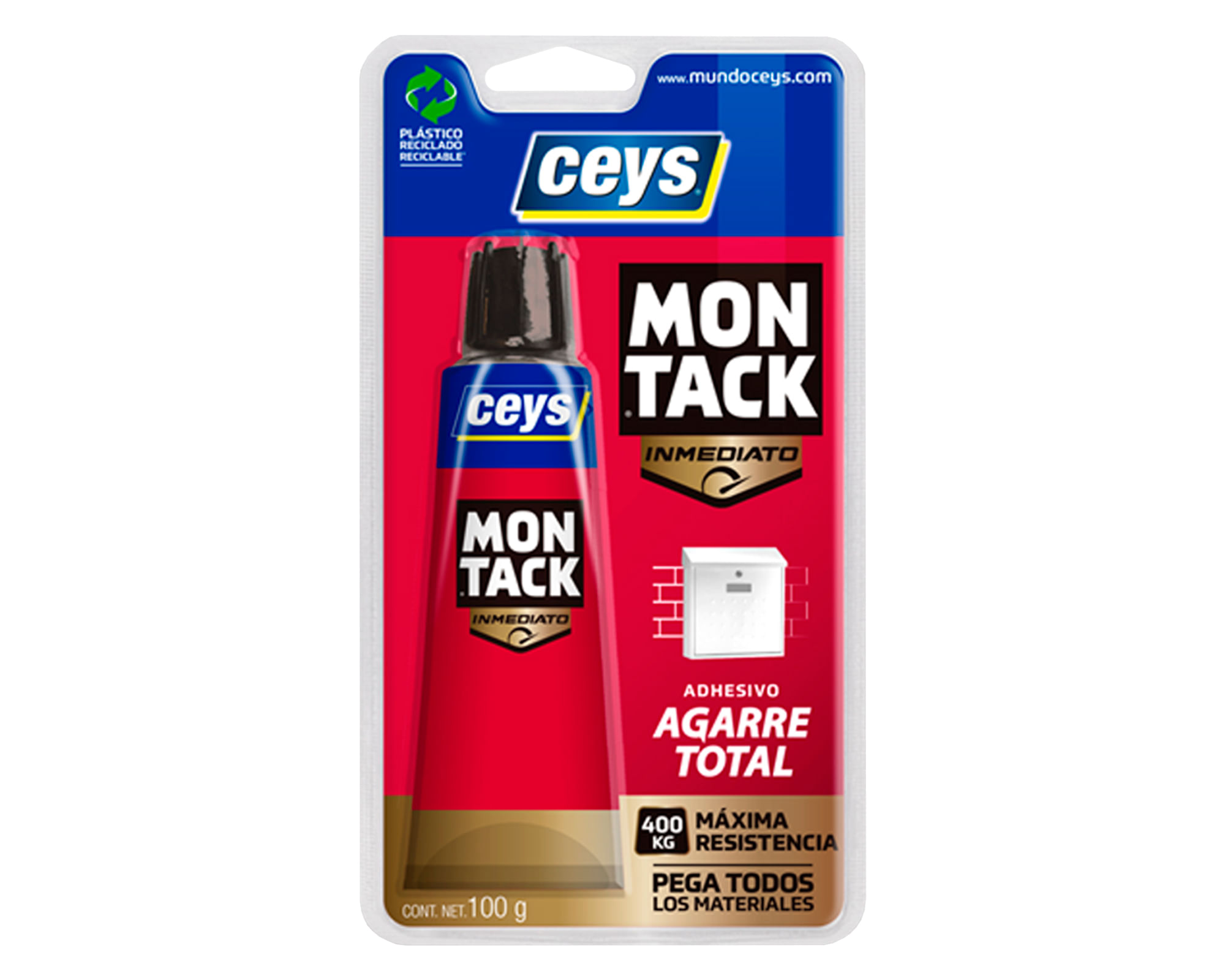 Adhesivo de montaje Ceys Montack Agarre Total