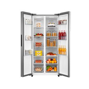 Refrigerador Side by Side no frost 442 litros silver