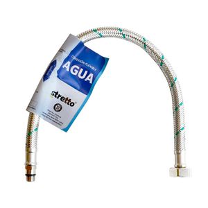 Flexible agua monomando HI-HE 3/8" x m10 50 cm