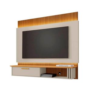 Panel rack TV 65" Paris blanco invierno/canela