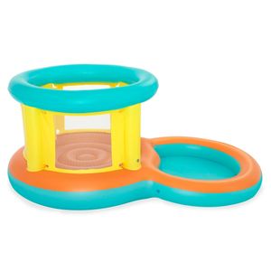 Saltador + piscina infantil 239x142x102 cm