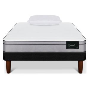 Cama europea 1.5 plazas Nuvola + almohada