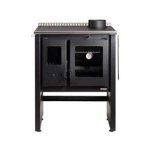 Cocina a leña 8.5 kW Ares 70 charcoal