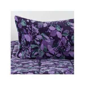 Plumón sherpa Iris morado 1.5 plazas