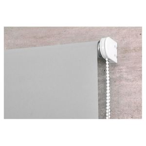 Cortina roller blackout 150x165 cm gris claro Cotidiana