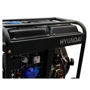 Generador a diésel eléctrico/manual 6500W 14 lt 78DHY8000LE Hyundai