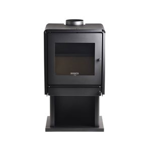 Calefactor a leña 13.9 kW Limit 480 negro