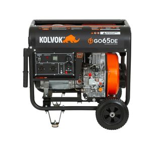 Generador eléctrico a diésel 6500W GO65DE Kolvok
