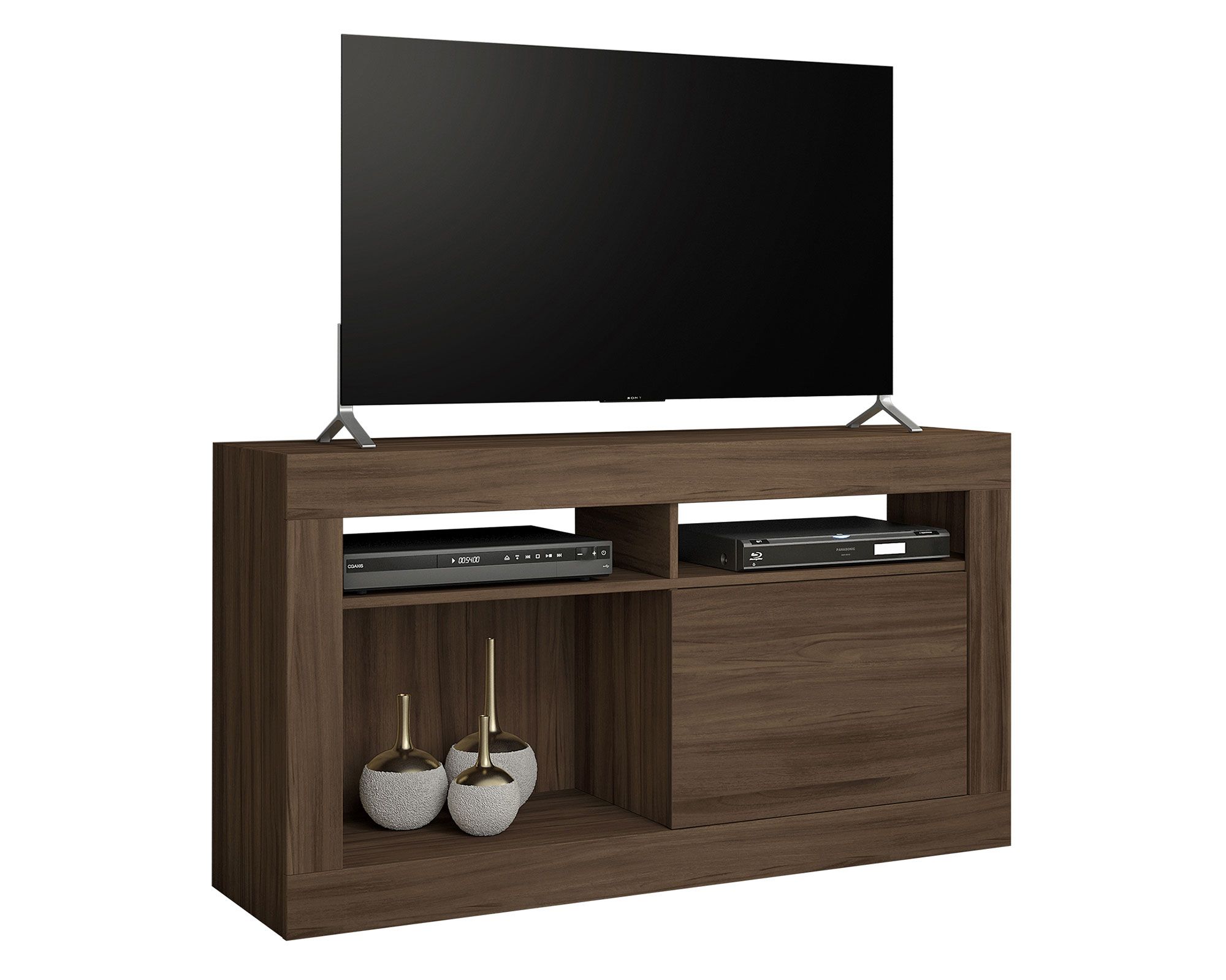 Rack TV 50'' Price nogal trend Home Mobili