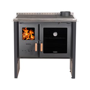 Cocina a leña 9kW Hestia 90 charcoal