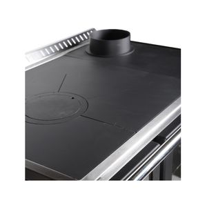 Cocina a leña 9kW Hestia 90 charcoal